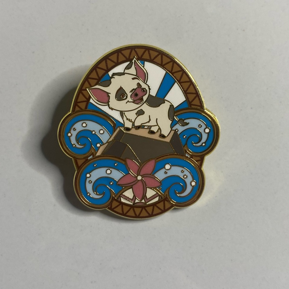 🌊 Disney Loungefly Princess Mystery Pin – Pua from Moana 🐷✨